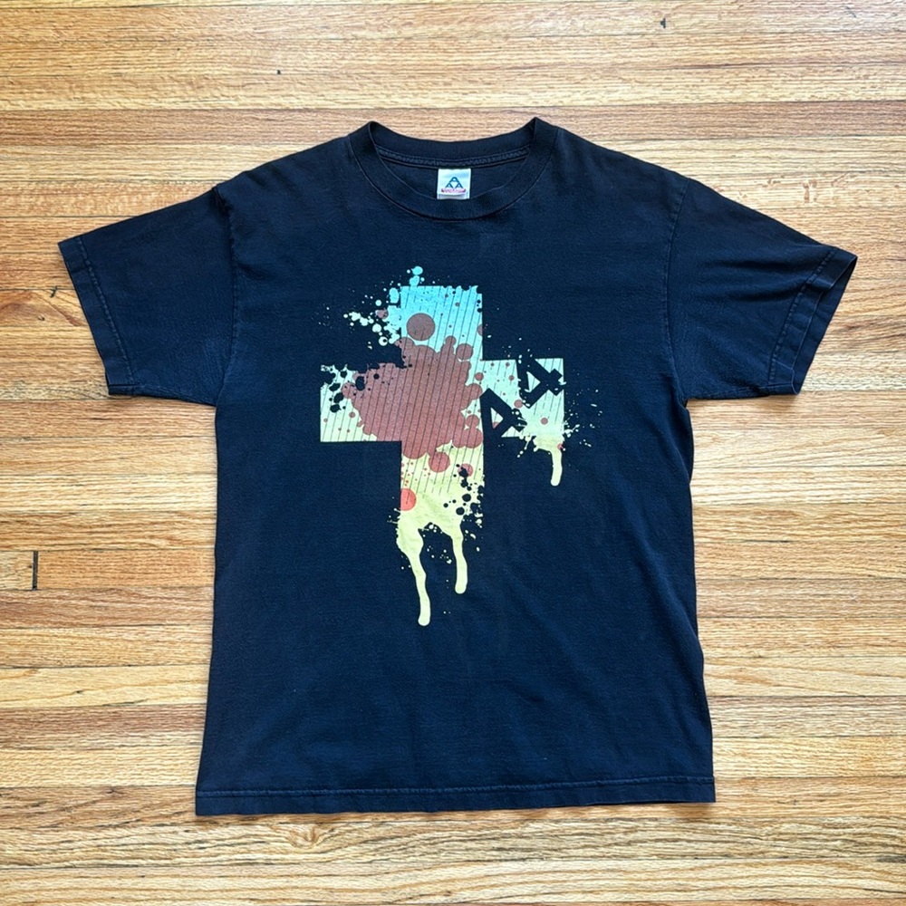 Vintage +44 Band T-Shirt / Travis Barker / 2005 / Medium / Plus 44 / Blink 182